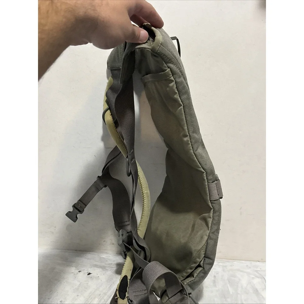 CamelBak Hydration Pack Grayish Green with Bladder 18 Inch Hiking Backpack